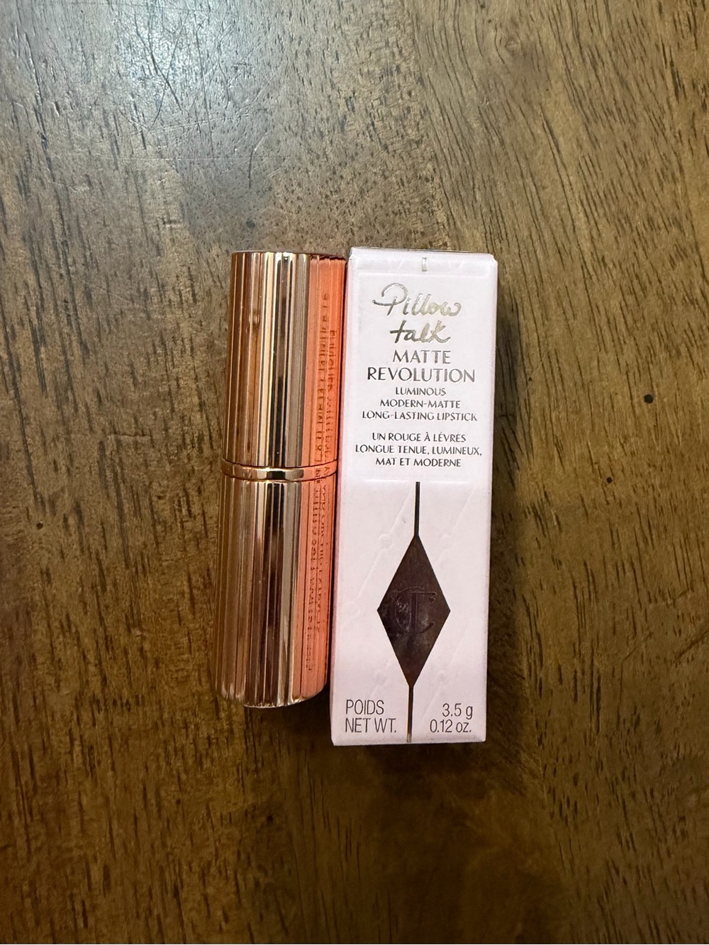 Charlotte Tilbury Pillow Talk Matte Revolution Lipstick - Rose Nude